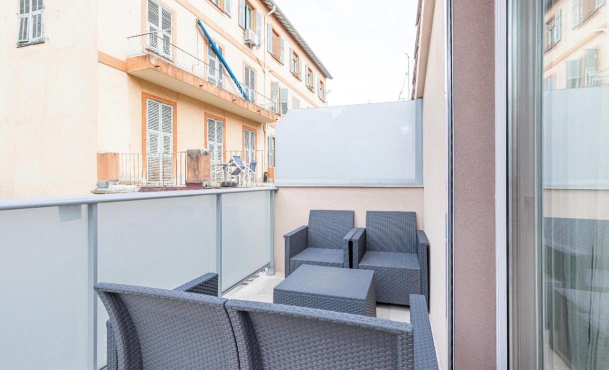 Studio Cozy Avec Terrasse N12 尼斯 外观 照片